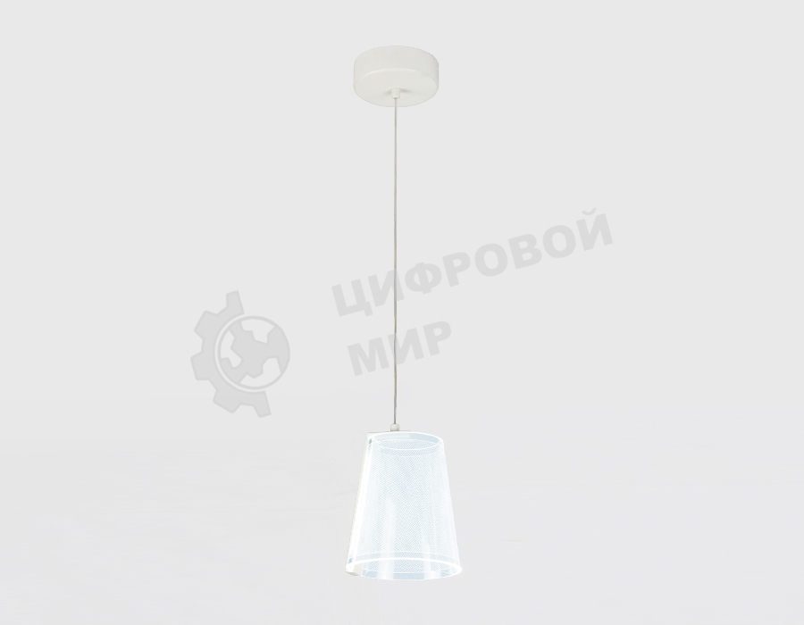 Подвесной светодиодный светильник AK4112 WH белый 19W D150*980 (Без ПДУ)