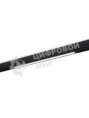 Управляемый светодиодный светильник для шинопровода Magnetic Ambrella light GL1292 BK черный IP20 24W 3000K-6400K 220V 120° 562*25*42 (Без ПДУ)