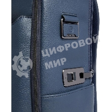 Рюкзак мужской Piquadro Modus CA7106MOS/BLU синий натур.кожа