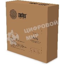 Пластик для принтера 3D Cactus CS-3D-PETG-1KG-CHERR PETG d1.75мм 1кг L316м 1цв.