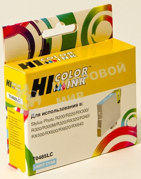 Картридж Epson Stylus Photo R200/R300/RX500/RX600 (Hi-black) new, C13T04854010, LC