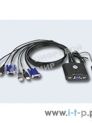 Переключатель ATEN CS22U-(A7) переключатель 2 PORT USB KVM SWITCH
