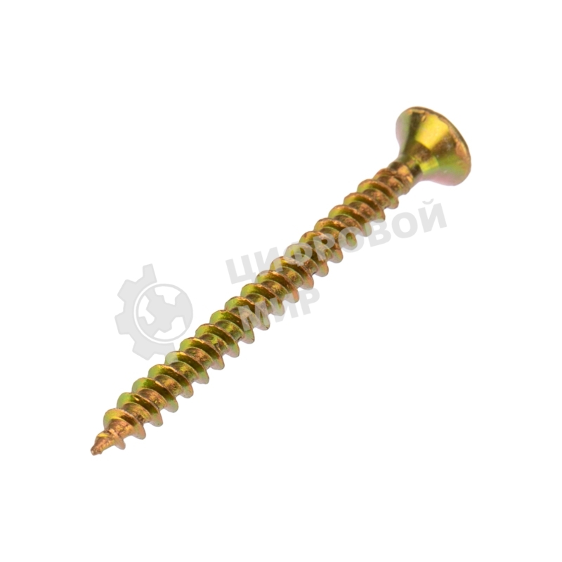 Саморез универсальный Kranz 3.5х40, желтый цинк, упаковка поставщика (12 000 шт.)