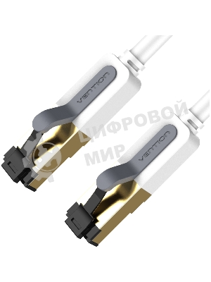 Патч-корд Vention прямой SFTP cat.7 RJ45 - 1м. Серый