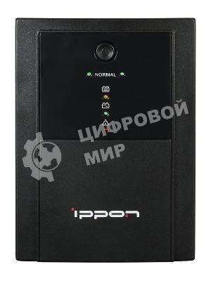 Источник бесперебойного питания Ippon Back Basic 2200 Euro / 2200 ВА / 1320 Вт / 4 x CEE 7 (евророзетка)