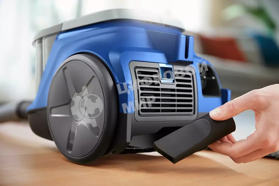 Пылесос Philips XB2022/01 темно-синий, 360/1800 Вт, уборка сухая, пылесборник контейнер 1.3 л