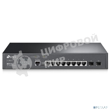 Коммутатор TP-Link SMB TL-SG3210 JetStream 8-Port Gigabit L2 Lite Managed Switch with 2 SFP Slots