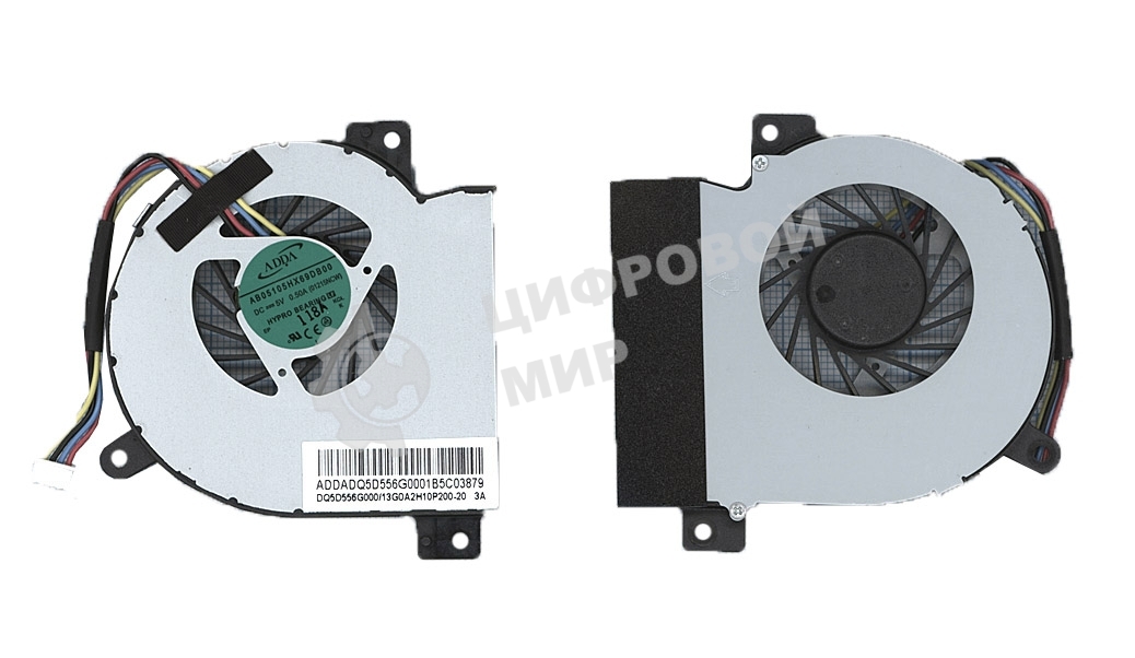 Вентилятор (кулер) для ноутбука Asus Eee PC 1215 1215T 1215P 1215N 1215B 1215TL