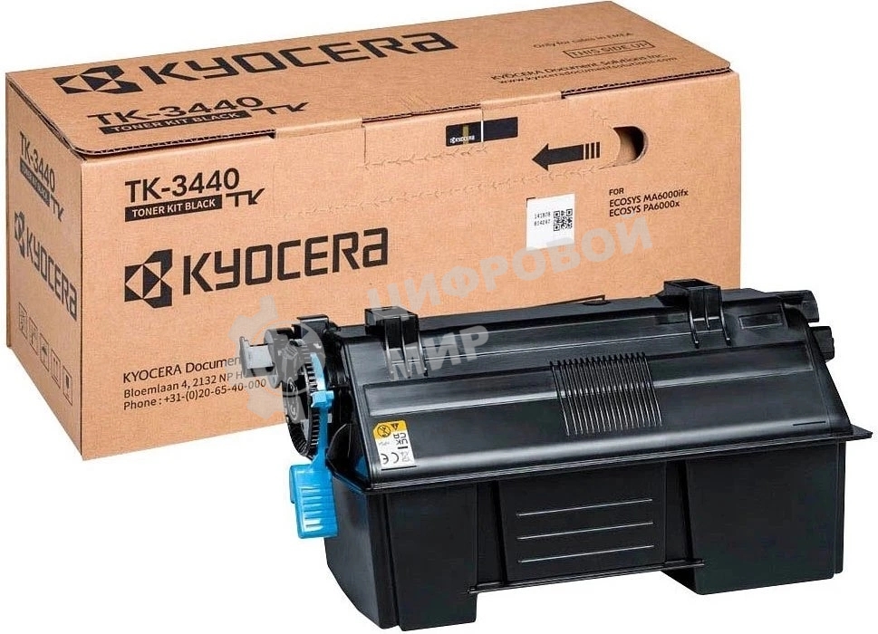 Картридж лазерный Kyocera TK-3440 1T0C0T0NL0 черный (40000 стр.) для Kyocera ECOSYS MA6000ifx MA6000