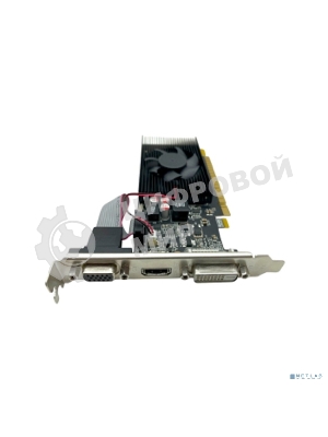 Видеокарта CBR GT710 2Gb DDR3, 64bit, 954Mhz, 1xHDMI + 1xDVI + 1xVGA, 29W, Ret VGA-STX710-2G-RTL