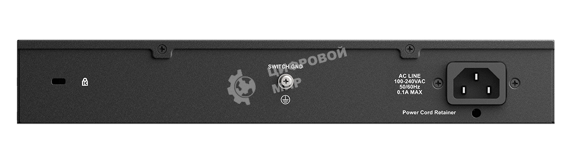 Коммутатор неуправляемый D-Link DES-1016D/I1A с 16 портами 10/100Base-TX