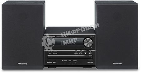 Микросистема Panasonic SC-PM250EE-K черный 20Вт/CD/CDRW/FM/USB/BT