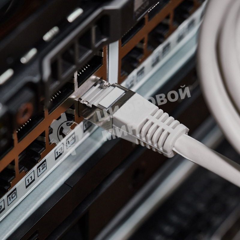 Пaтч-корд Rexant F/UTP, cat. 5e, RJ45-RJ45, экранированный, 24AWG, LSZH, серый, 1,5м