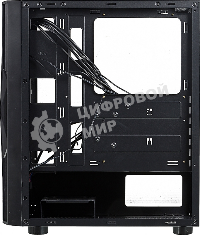 Компьютерный корпус Aerocool/Formula F-3401 (V1) черный без БП ATX 3x120мм 2xUSB 2.0 1xUSB 3.0 audio bott PSU