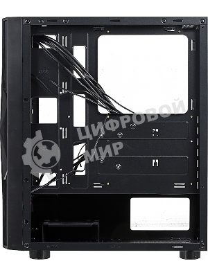 Компьютерный корпус Aerocool/Formula F-3401 (V1) черный без БП ATX 3x120мм 2xUSB 2.0 1xUSB 3.0 audio bott PSU