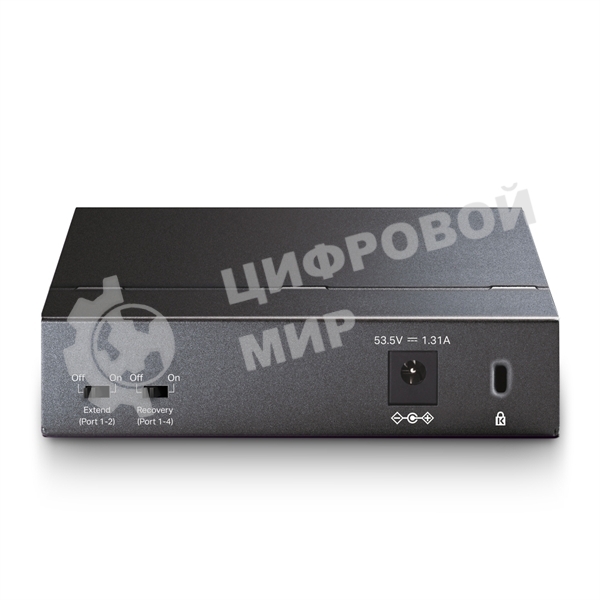 Коммутатор TP-Link SMBTL-SG1005P 5-портовый гигабитный настольный коммутатор с 4 портами PoE SMB 56W