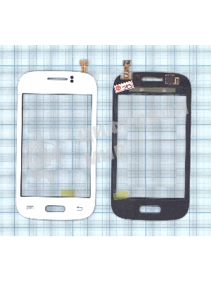 Сенсорное стекло (тачскрин) для Samsung Galaxy Young GT-S6310 GT-S6312, белое