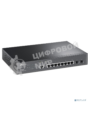 Коммутатор TP-Link SMB TL-SG3210 JetStream 8-Port Gigabit L2 Lite Managed Switch with 2 SFP Slots