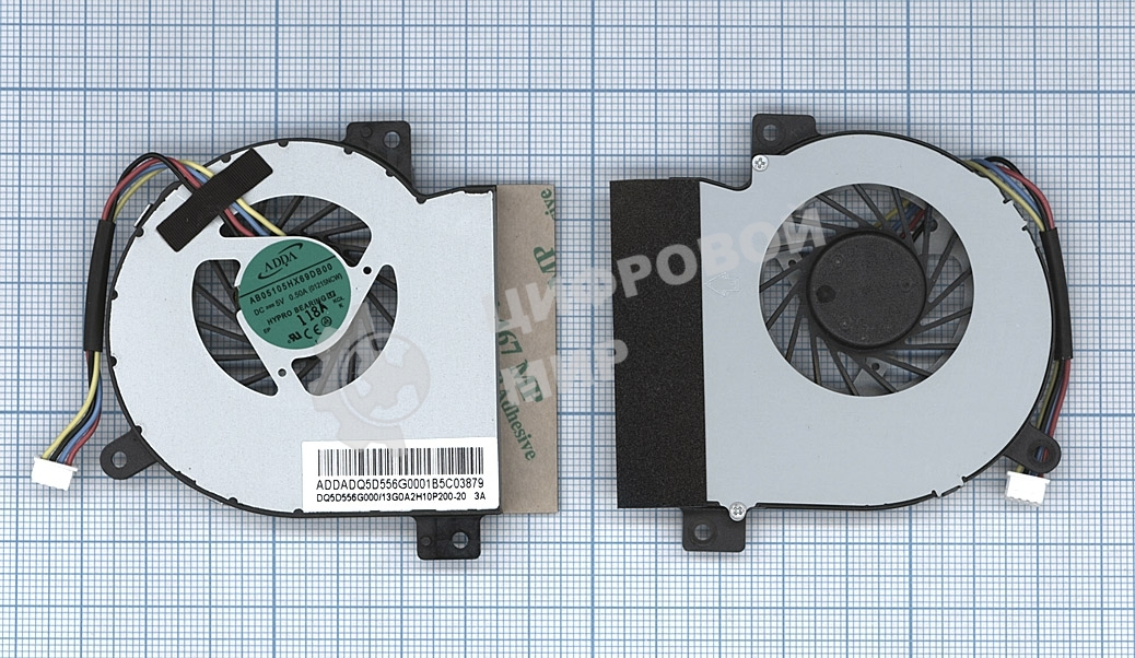 Вентилятор (кулер) для ноутбука Asus Eee PC 1215 1215T 1215P 1215N 1215B 1215TL