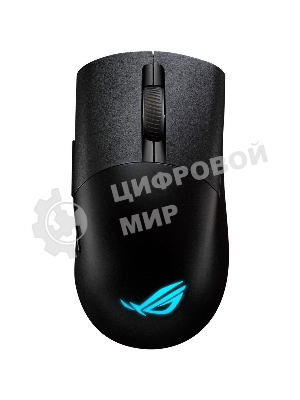 Мышь беспроводная/проводная ASUS ROG Keris Wireless AimPoint черный, 36000 dpi, радиоканал, Bluetooth, USB, кнопки - 5