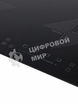 Индукционная варочная панель Kuppersberg ICS 604/ширина 60 см, 2 зоны 1,5 кВт(BOOSTER 2 кВт), 2 зоны 2 кВт(BOOSTER 3 кВт),электронное сенсорное управление + слайдер, 5 цифровых дисплев, 9 уровней мощности,автоматическое отключение,автоматика закипания,защита от детей/блокировка панели управления,индикаторы остаточного тепла, Таймер, Stop & Go, цвет черный/прямой край