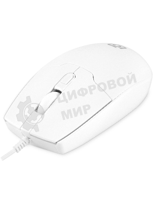 Комплект клавиатура+мышь Oklick S650 проводной, USB, 2000 DPI, белый