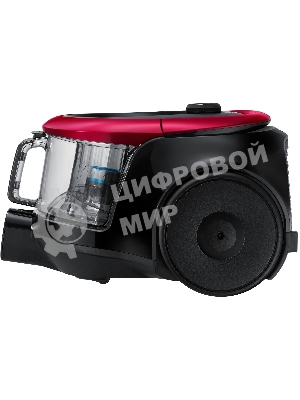 Пылесос Samsung VC18M21C0VR/EV красный/черный, 380/1800 Вт, уборка сухая, пылесборник контейнер 1.5 л