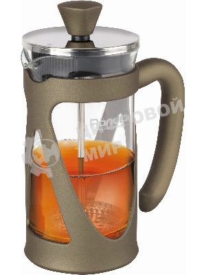 Френч-пресс Rondell Impressia Bronze RDS-1258, 0.35л, бронзовый