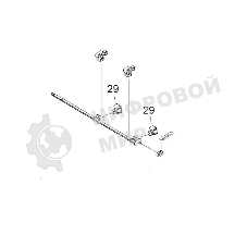 Ролик захвата бумаги из кассеты Canon iR-1430/1435 (FL0-3259)