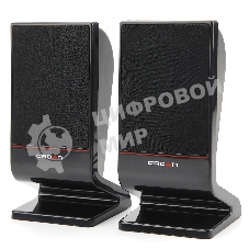 Акустическая система CROWN CMS-601 (USB, 6W; управление громкостью, разъем для наушников, кнопка включения, Длина кабеля между колонками 1м;Длина аудио-кабеля и питания 2м.)