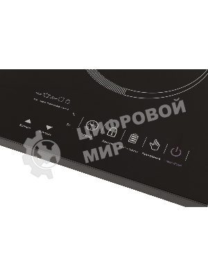 Электрическая плитка Kitfort KT-105 черный (настольная)