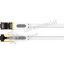 Патч-корд Vention прямой SFTP cat.7 RJ45 - 1м. Серый