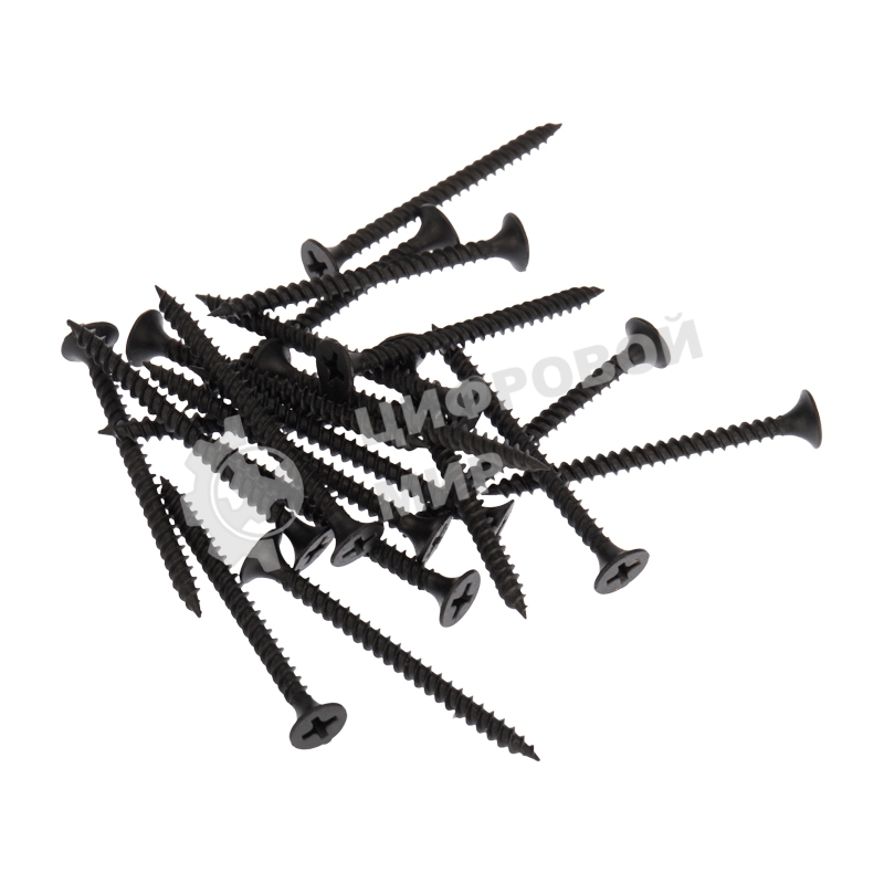 Саморез гипсокартон-металл Kranz 3,5х45 пакет (500 шт/уп)