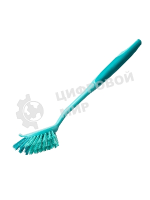 Щетка для посуды квадратная 68х37х275 мм, двухкомпонентная рукоятка Elfe