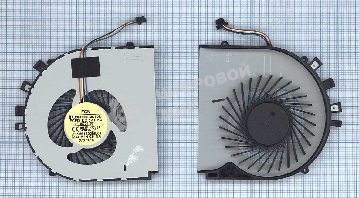 Вентилятор (кулер) для ноутбука Asus VivoBook A450 F450 K450V X450