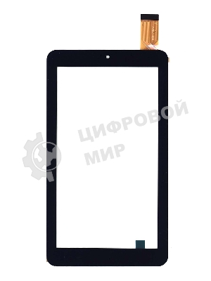 Сенсорное стекло (тачскрин) FPC-TP070255(X71)-01, черное