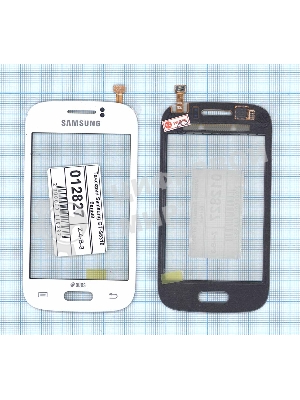Сенсорное стекло (тачскрин) для Samsung Galaxy Young GT-S6310 GT-S6312, белое