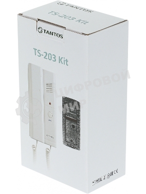 Комплект аудиодомофона Tantos TS-203Kit
