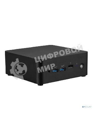 Мини ПК MSI Cubi NUC 1M-053BRU Core 3 100U (1.2) Graphics CR noOS GbitEth WiFi BT 120W черный (936-B0B111-081)