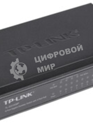 Коммутатор TP-Link SMB TL-SG1008P Коммутатор 8-port Gigabit Switch с 4 портами РоЕ
