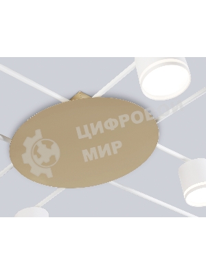 Потолочный светильник Ambrella light FL51759/8 WH/GD белый/золото GX53/8 max 12W 870*870*95