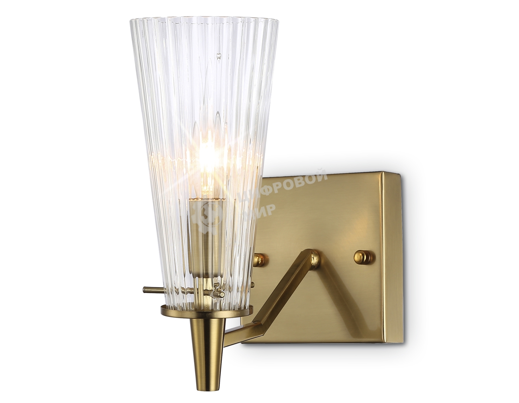 Светильник Ambrella light TR3236 BS/FR латунь/белый матовый E14 max 40W 250*120*210