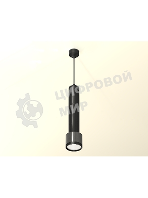 Светильник Ambrella Light XP8115001 DCH/PBK черный хром/черный полированный GX53