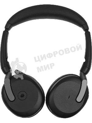 Гарнитура Jabra Evolve2 65 Flex чёрный, беспроводная, Bluetooth, до 32 ч