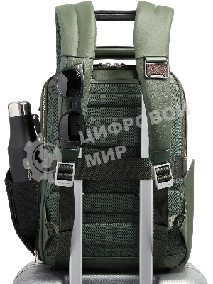 Рюкзак Piquadro Tebe CA7157W144/VE хаки натур.кожа