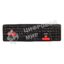 Клавиатура проводная ExeGate LY-403 (EX264080RUS), USB, черный