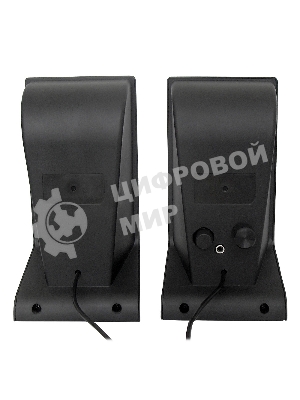 Акустическая система CROWN CMS-601 (USB, 6W; управление громкостью, разъем для наушников, кнопка включения, Длина кабеля между колонками 1м;Длина аудио-кабеля и питания 2м.)