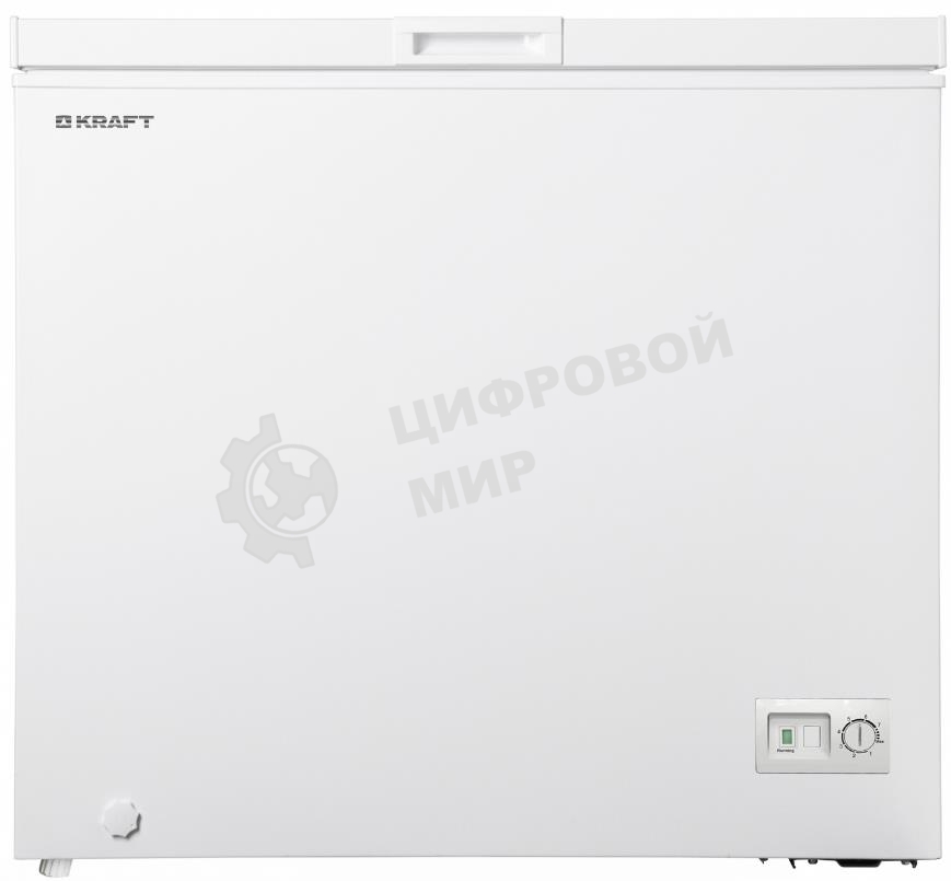 Морозильный ларь Kraft BD(W)-250QX белый, 230л