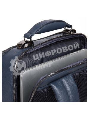 Рюкзак мужской Piquadro Modus Special CA4818MOS/BLU синий натур.кожа