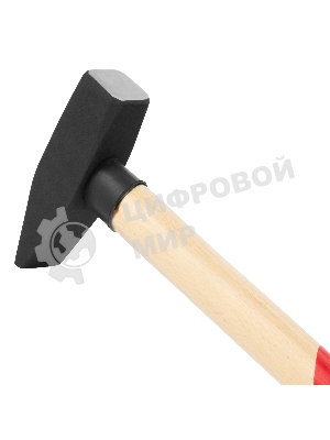 Молоток слесарный Matrix 1000 г, квадратный боек, деревянная рукоятка